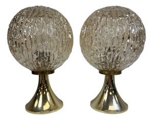 Vintage Space Age Table Lamps by Richard Essig, 1960s, Set of 2