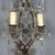 Antique Wall Lamps in Burnished Metal, Italy, Set of 2 For Sale - Image 6 of 9