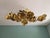 Mid-Century Modern Large Brutalist Brass Chandelier with Floral Decoration, 1970s For Sale - Image 3 of 18