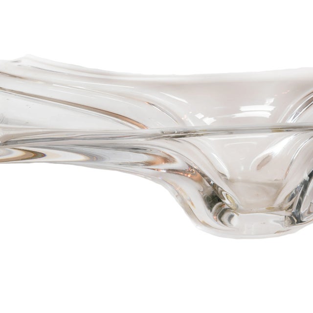 Glass Art Deco Crystal Centerpiece, 20th Century For Sale - Image 7 of 13