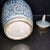 Ceramic Blue and White Double Happiness Melon Ginger Jars - Pair - 8.7" H For Sale - Image 7 of 8