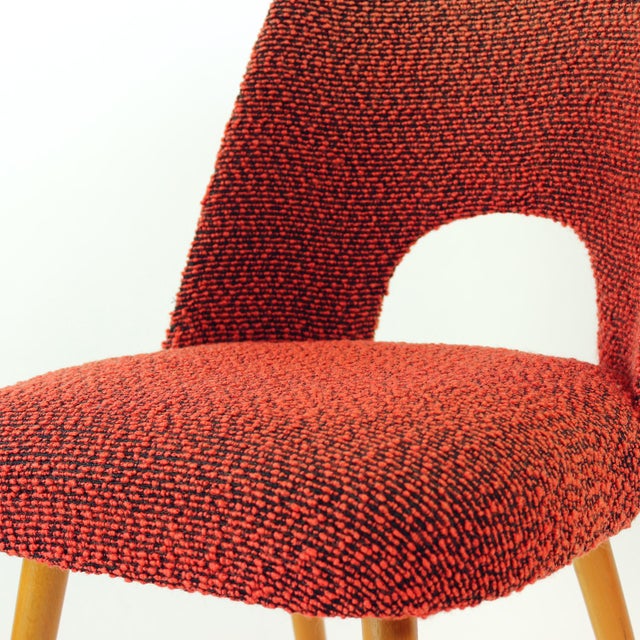 Vintage Dining Chairs by Oswald Heardtl for Ton, Czechoslovakia, 1960s, Set of 4 For Sale - Image 13 of 16