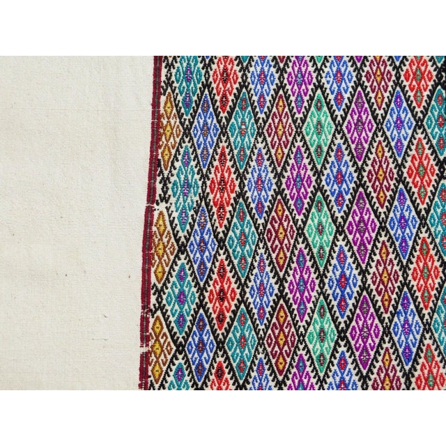 1960s Modern Hemp Kilim Runner, 31"x97" For Sale - Image 5 of 11