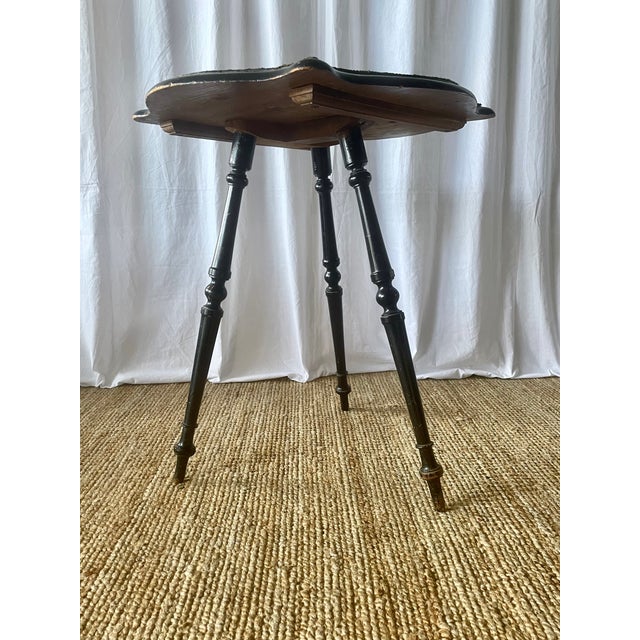 Napoleon III Style Tripod Pedestal Table, 1890s For Sale - Image 10 of 14