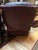 Bradington &Young chair and ottoman. Burgundy leather is in very good condition like new Ottoman dimensions: 28 inches...