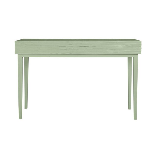David Francis Andros Desk, Celery Green For Sale - Image 4 of 4