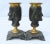 Bronze Egyptian Revival Bronze Candlesticks - a Pair For Sale - Image 8 of 9