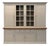 Large Oak Display Cabinet with Integrated Lighting For Sale