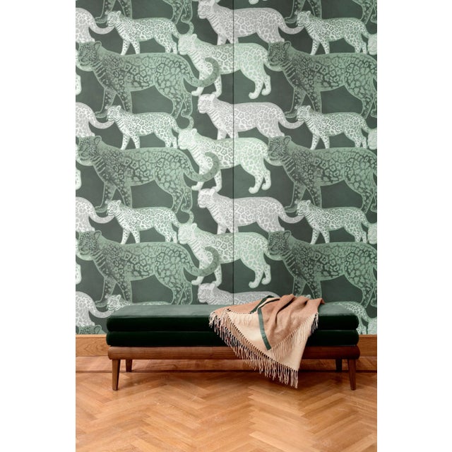 This decorative fabric comes in the form of boiserie over a wooden honeycomb panel measuring 135 cm by 200 cm tall. The...