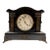 Antique American Black Mantel Clock by Waterbury For Sale