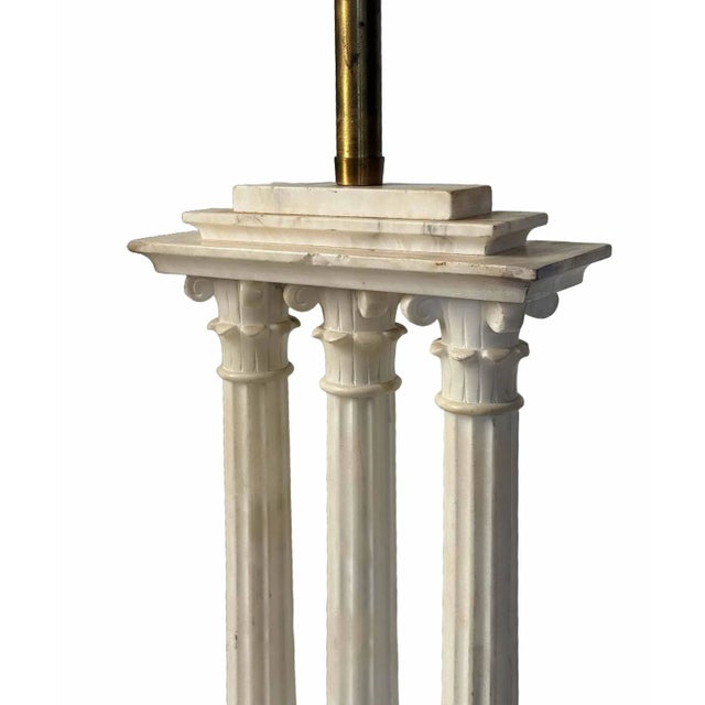 Mid 20th Century Marble Lamp - Grand Tour For Sale - Image 5 of 11
