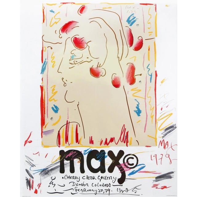 Cherry Creek Gallery, Colorado, Peter Max Poster For Sale