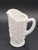 1950s Vintage Westmoreland Milk Glass Paneled Pitcher With Grapevine Design For Sale - Image 5 of 8