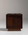1930-1939 France Rich Walnut Brown Art Deco Marble-Top Bar Cabinet For Sale - Image 10 of 11