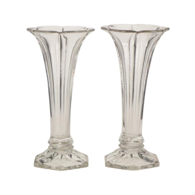 Art Deco Luxval Americain Vases from Val Saint Lambert, 1935, Set of 2 For Sale - Image 14 of 14