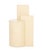Modern Cream Laminate Geometric Display Stand. 48.5" H x 33" W x 23.5" W. Provenance: From an East 86th Street Estate
