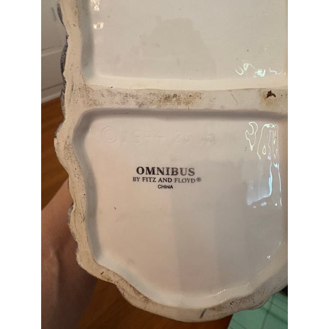 American Vintage Ceramic Wolf Teapot by Fitz and Floyd For Sale - Image 3 of 9