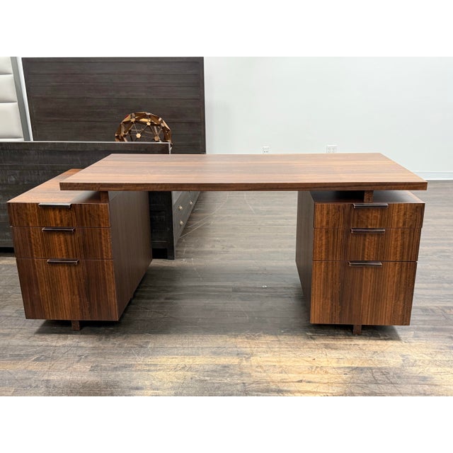 Design Plus Gallery presents a Unique Office Desk from Custom Make. The desk is large with an expansive surface to get...