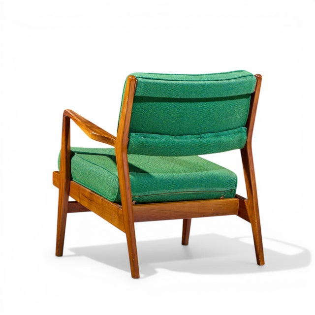 Mid 20th Century Jens Risom Mid Century Lounge Chair For Sale - Image 5 of 9