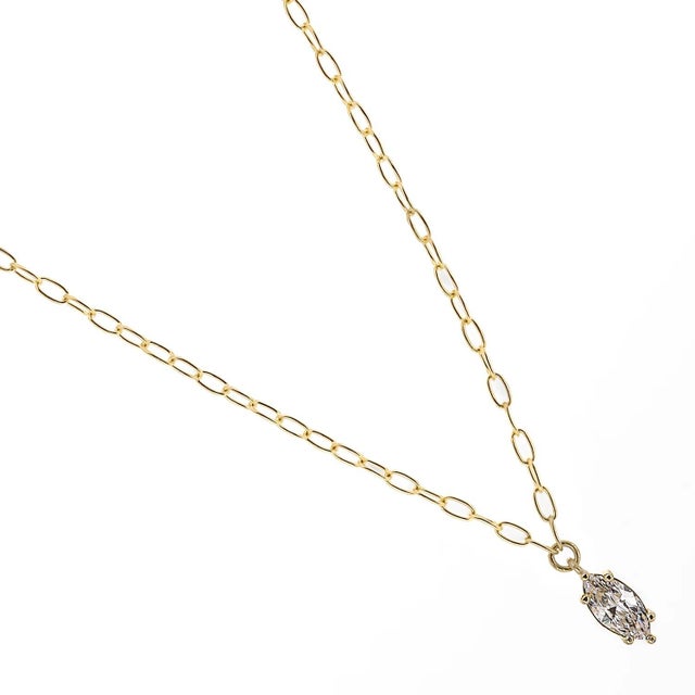 Gold and Diamond Chain Necklace For Sale In Miami - Image 6 of 7