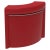 Curved Burgundy Lacquered Classe Bar by Mowee For Sale - Image 11 of 11