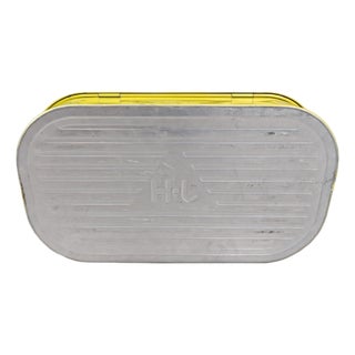 Modern Lunch Box in Tin by Nils Johan, Sweden, 1950s For Sale