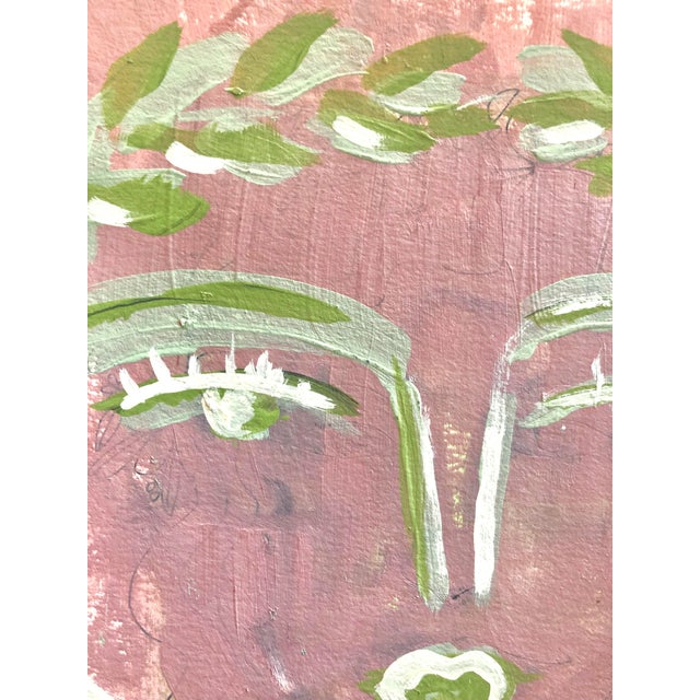 Contemporary Contemporary Painting on Paper by CL Auker “Haku Lei” For Sale - Image 3 of 6