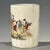 Famille Rose Crackle Glaze Porcelain Brush Pot With Figural Motif For Sale In Los Angeles - Image 6 of 9