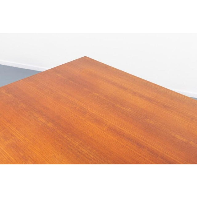 Modern Danish Architectural Teak Desk, 1950s For Sale - Image 15 of 18