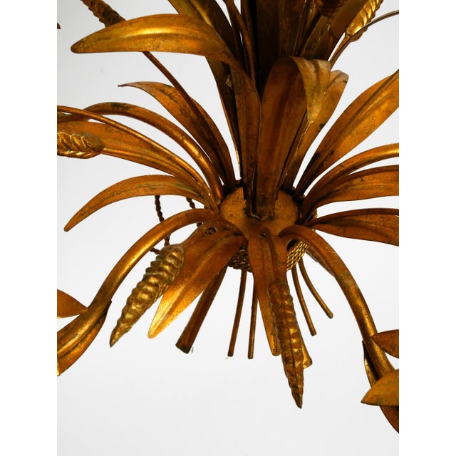 Vintage Gold-Plated Metal Chandelier from Hans Kögl, 1970s For Sale - Image 15 of 18