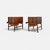 Rosewood Sewing Tables attributed to Erling Torvits, 1960s, Set of 2 For Sale - Image 6 of 7
