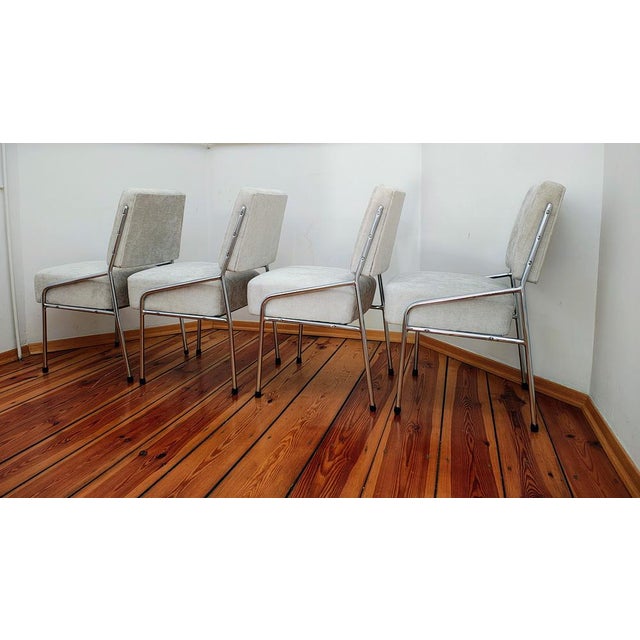 Bauhaus Dining Chairs attributed to Hynek Gottwald, Czechoslovakia, Set of 4 For Sale - Image 12 of 14