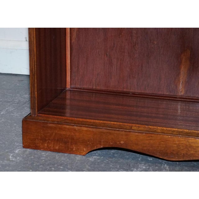 Vintage Dwarf Open Bookcase with Fixed Shelves For Sale - Image 4 of 13