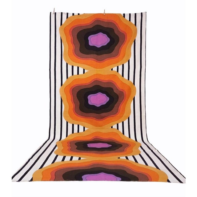 Mid-Century Demanda Panel in Fabric by Antoinette de Boer, 1970s For Sale - Image 6 of 6