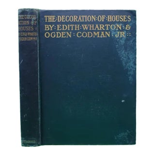 "The Decoration of Houses" 1902 Wharton, Edith & Codman, Ogden Jr For Sale