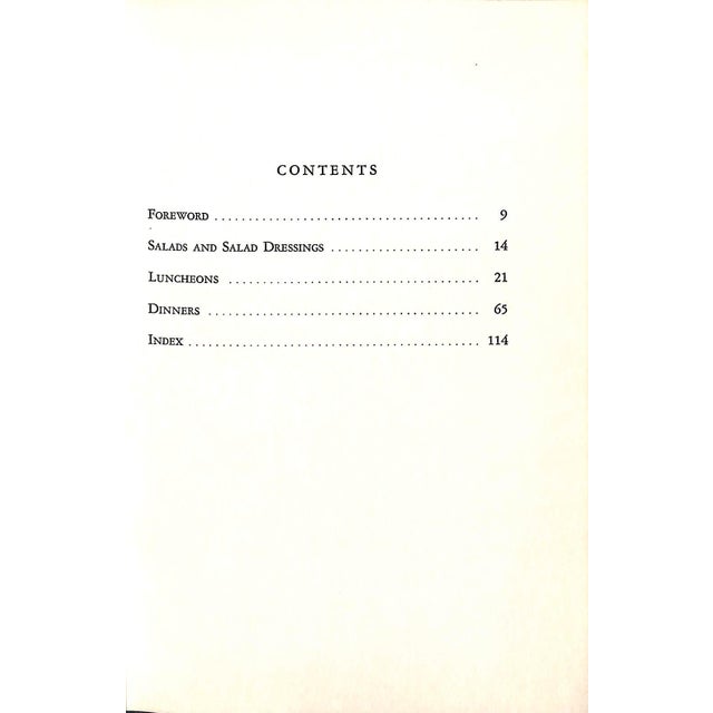 Traditional "Menus for Gourmets: With Recipes and Suggestions for Wine Service" 1961 Simon, Andre For Sale - Image 3 of 6