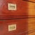 Vintage Chest of Drawers in Mahogany and Brass For Sale - Image 6 of 11