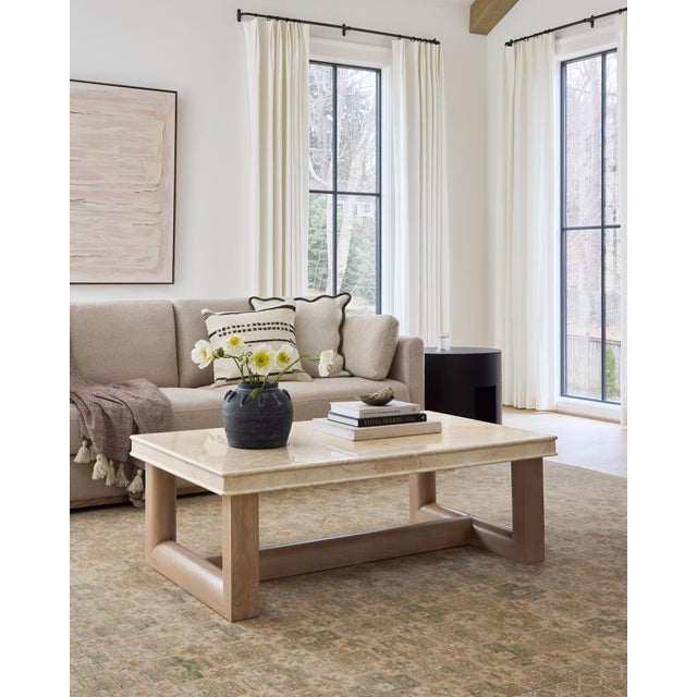 Traditional Becki Owens x SURYA Mayson Coffee Table For Sale - Image 3 of 4