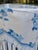 White Vintage Trompe Loeil Hand Painted Skirted Side Table For Sale - Image 8 of 16