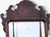 Coffee Vintage Henredon Chippendale Style Flame Mahogany Beveled Wall Mirror For Sale - Image 8 of 15
