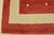 Gabbeh Red Wool Contemporary Hand-Knotted Oriental Runner Rug 2'7'' X 8'3'' For Sale - Image 9 of 12