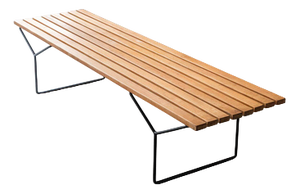Slatted Bench 400 by Harry Bertoia