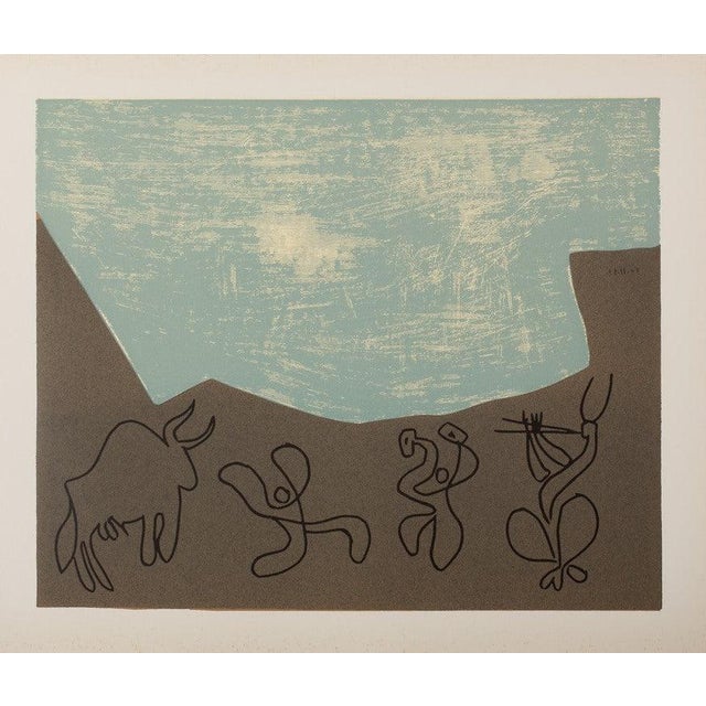 Pablo Picasso, Bacchanale, Musiciens et Taureau, Nude, Etching For Sale