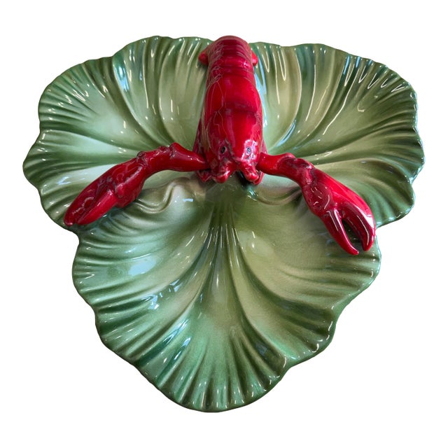 Majolica Lobster Platter For Sale