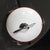 Chrome Art Deco Machine Age Milk Glass & Chrome Airplane Flush Mount For Sale - Image 8 of 12