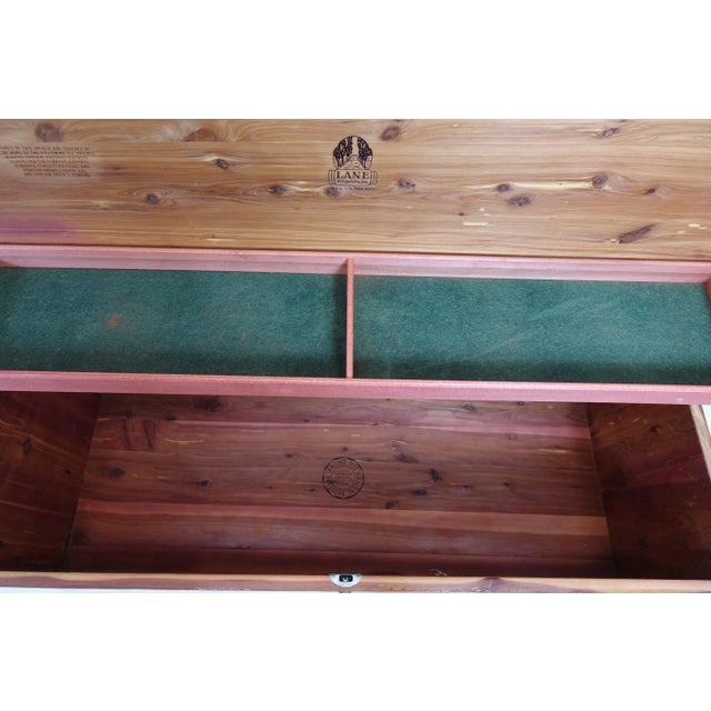 Brown Late 20th Century Vintage Cedar Chest For Sale - Image 8 of 10