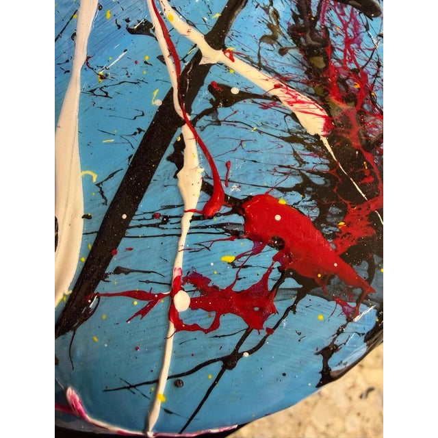 Blue Silvio Formichetti, Minnie Mouse, 21st Century, Epoxy Resin For Sale - Image 8 of 13