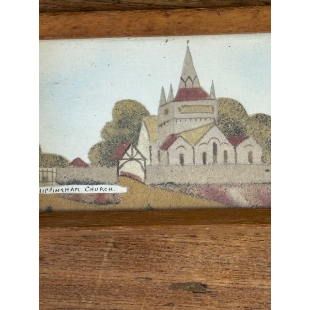 There is something quietly remarkable about a piece made from the simplest of materials. This vintage framed sand art,...