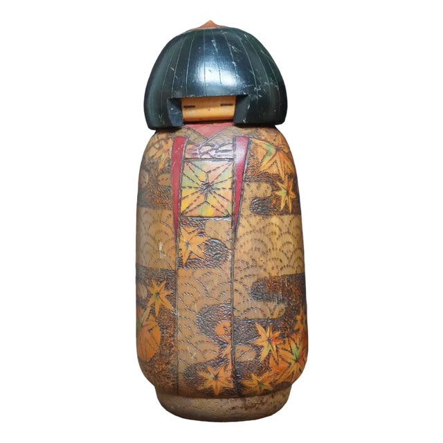 Vintage Sosaku Kokeshi by Inosuke Kobayashi, Japan, 1960s For Sale