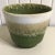 Mid-Century Modern Green German Lava Vase For Sale - Image 3 of 5